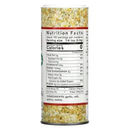 Jane's Krazy, Маринад и приправа, смешанная чесночная приправа, 135 г (4,75 унции)