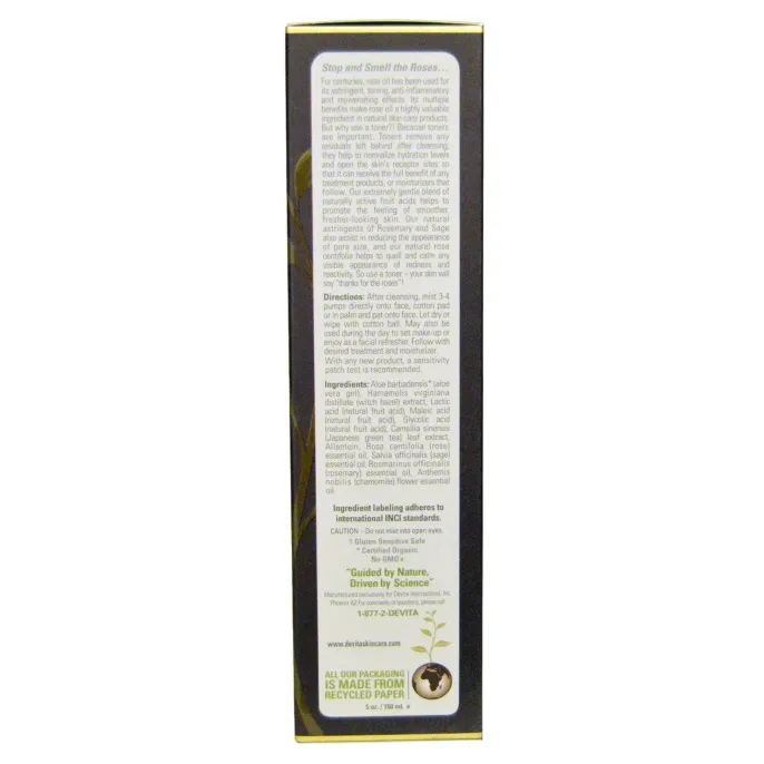 DeVita, Тоник для лица с марокканской розой, 5 унций (150 мл)
