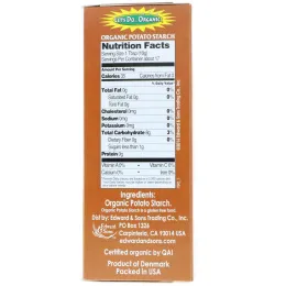 Edward & Sons, Let's Do Organic, органический картофельный крахмал, 170 г