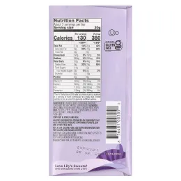 Lily's Sweets, 40% какао и молочный шоколад, соленый миндаль, 85 г (3 унции)