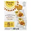 Simple Mills, Крекеры из миндальной муки, фермерский чеддер, 8 пакетиков по 23 г (0,8 унции)