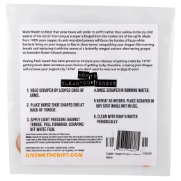 The Dirt, Чистая медь, скребок для языка, 1 штука