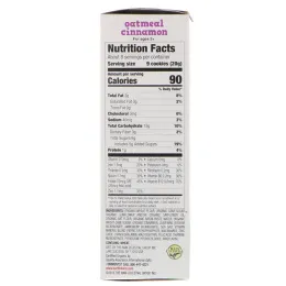 Earth's Best, Печенье - предсказания с овсянкой  и корицей, 5.3 унции ( 150 г)