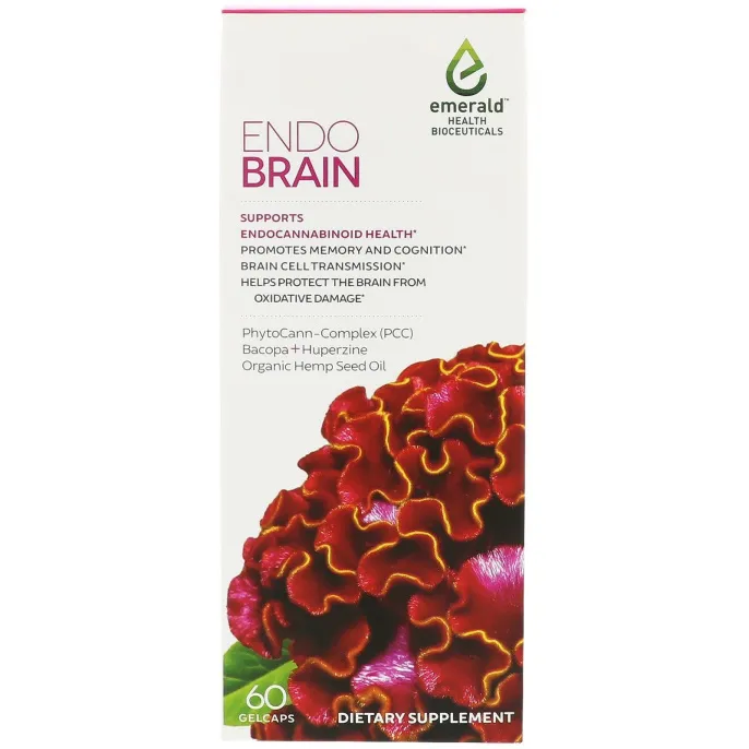 Emerald Health Bioceuticals, Inc, EndoBrain, 60 гелевых капсул