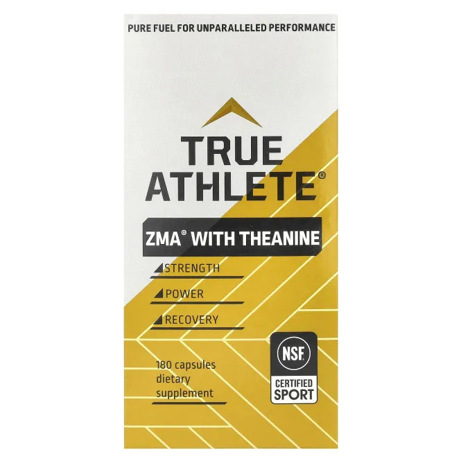 True Athlete, ZMA® с теанином, 180 капсул