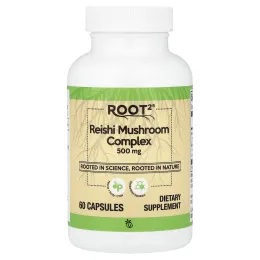 Vitacost, Root2®, комплекс с грибами рейши, 500 мг, 60 капсул