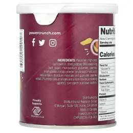BNRG, Power Crunch®, протеиновые чипсы, барбекю, 60 г (2,1 унции)
