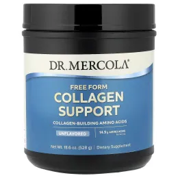 Dr. Mercola, добавка с коллагеном в свободной форме, без добавок, 528 г (18,6 унции)