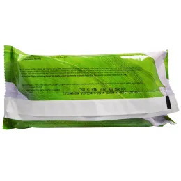 Organyc, «Сладкая ласка», Детские влажные салфетки из органического хлопка, 60 влажных салфеток