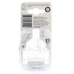 Philips Avent, Newborn Flow, Anti-Colic Nipples, 0+ Months,  2 Pack