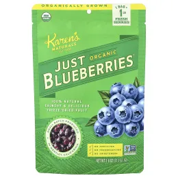 Karen's Naturals, Organic Just Blueberries®, 51,1 г (1,8 унции)