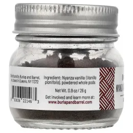 Burlap & Barrel, Nyanza, ванильный порошок, 26 г (0,9 унции)
