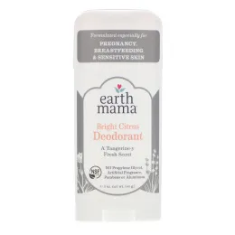 Earth Mama, Дезодорант, яркий цитрус, 3 унц. (85 г)