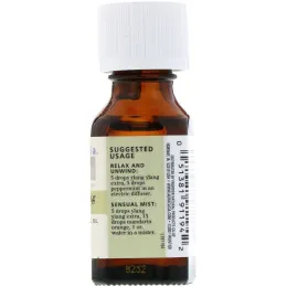 Aura Cacia, 100% чистое эфирное масло иланг-иланга экстра, 0.5 жидкой унции (15 мл)