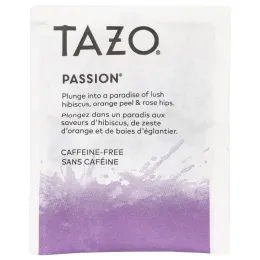 TAZO, Herbal Tea, Passion, без кофеина, 20 чайных пакетиков, 52 г (1,8 унции)