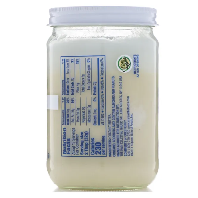 MaraNatha, Кокосовое масло, сливочное, 15 унц. (425 г)