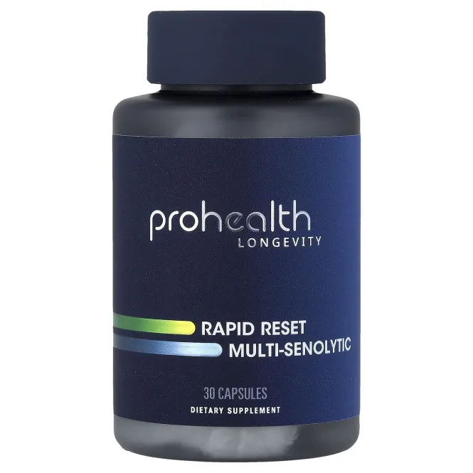 ProHealth Longevity, Rapid Reset, мультисенолитики, 30 капсул