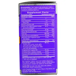 Nature's Way, Пищевая добавка «Помощник ЛПВП», 120 таблеток