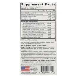 Force Factor, Liver Detox + Cleanse, 60 растительных капсул