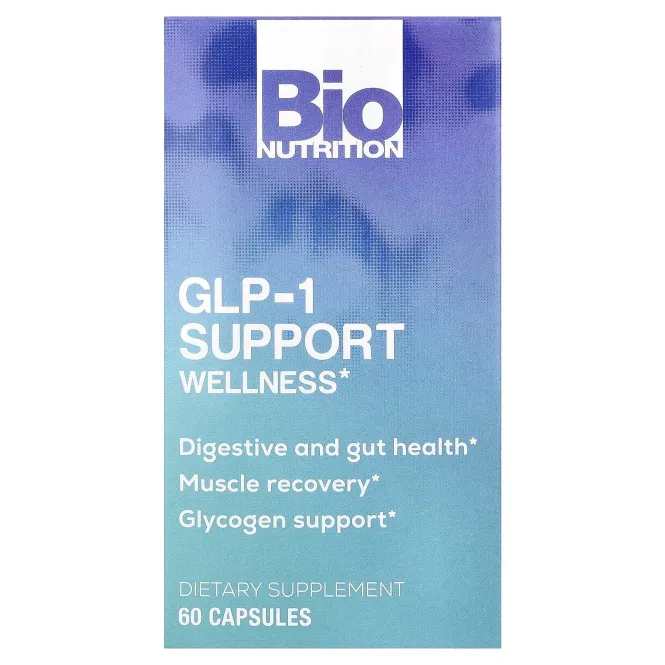 Bio Nutrition, GLP-1, поддержка хорошего самочувствия, 60 капсул