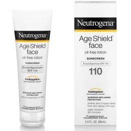 Neutrogena, Age Shield для лица, солнцезащитный крем без масла, SPF 110, 3 жидкие унции (88 мл)