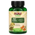 Now Foods, Домашние Питомцы, Аллергия Домашних Животных, 75 Жевательных Таблеток