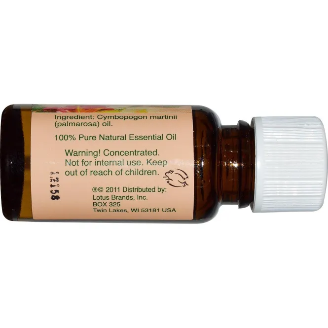 Nature's Alchemy, Пальмарозовое масло, эфирное масло, 0,5 унции (15 мл)