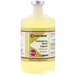 Kirkman Labs, Молозиво Gold Жидкое, Без вкусовых добавок, 16 ж. унц.(473 мл)