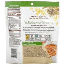 Crunchmaster, Многозерновые крекеры, огородные овощи, 113 г (4 унции)