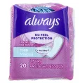 Always, Тонкие ежедневные, Стандартные, 20 прокладок