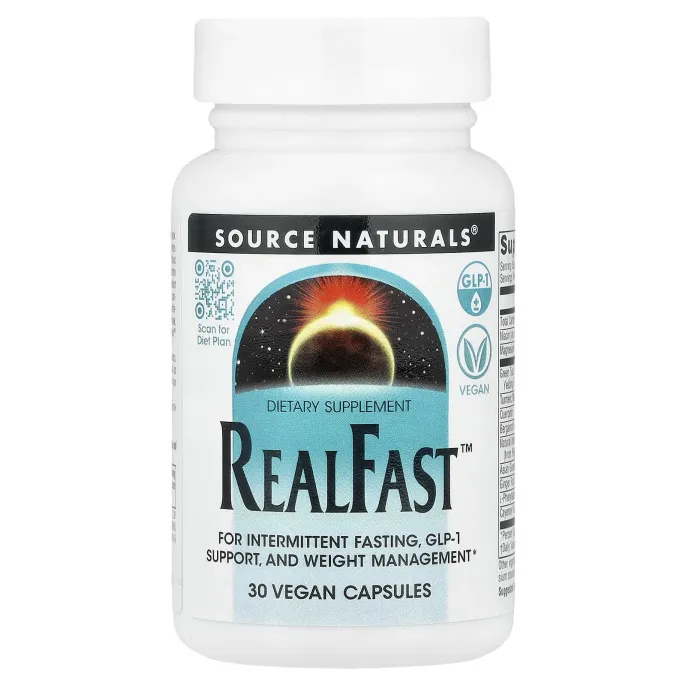 Source Naturals, RealFast™, 30 веганских капсул