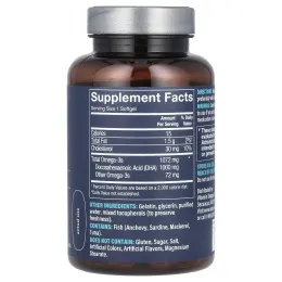 Vthrive, ДГК, 1000 мг, 60 мягких таблеток