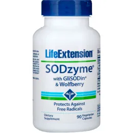 Life Extension, SODzyme с GliSODin и снежноягодником западным, 90 капсул в растительной оболочке