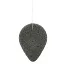 The Face Shop, Charcoal & Konjac Cleansing Puff, 1 Puff