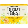 Jakemans, Горло и грудь, вкус меда и лимона, 24 леденца