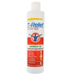 MediNatura, T-Relief, гель для облегчения боли, 8,75 унций (250 г)