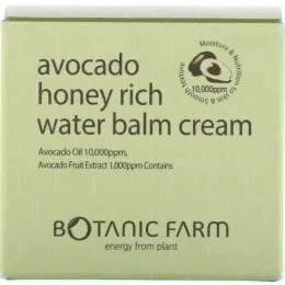 Botanic Farm, Водный крем-бальзам с экстрактами авокадо и меда, 50 мл