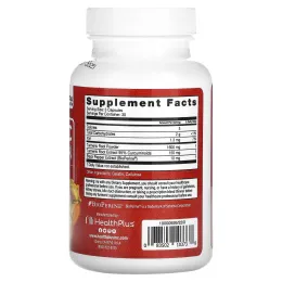 Health Plus, Turmeric Curcumin With BioPerine, Extra Strength, 90 Capsules