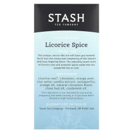 Stash Tea, травяной чай, солодка, без кофеина, 20 чайных пакетиков, 36 г (1,2 унции)