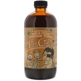 Fire Cider, Apple Cider Vinegar Tonic, African Bronze Honey , 16 fl oz (473 ml)