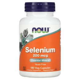 Selenium NOW Селен 200 мкг, 180 капсул в растительной упаковке