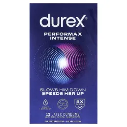 Durex, Performax Intense, Regular Fit, 12 шт.