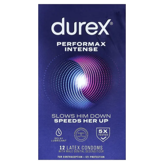 Durex, Performax Intense, Regular Fit, 12 шт.