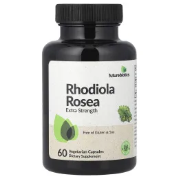 Futurebiotics, родиола розовая (Rhodiola rosea), 60 вегетарианских капсул (250 мг в 1 капсуле)