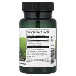 Swanson Vitamins, добавка для поддержки мочевыводящих путей, 500 мг, 30 веганских капсул