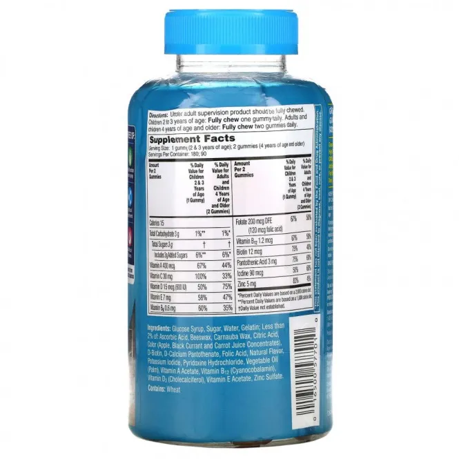 One-A-Day, Kids, Dragons, Complete Multivitamin, 180 Gummies