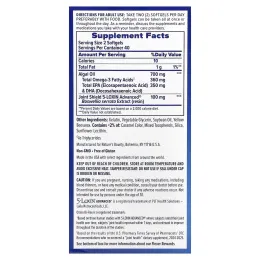 Osteo Bi-Flex, улучшенный комплекс для суставов омега-3, 80 мягких таблеток