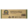 If You Care, Tall Kitchen Bags, 13 галлонов, 12 шт.