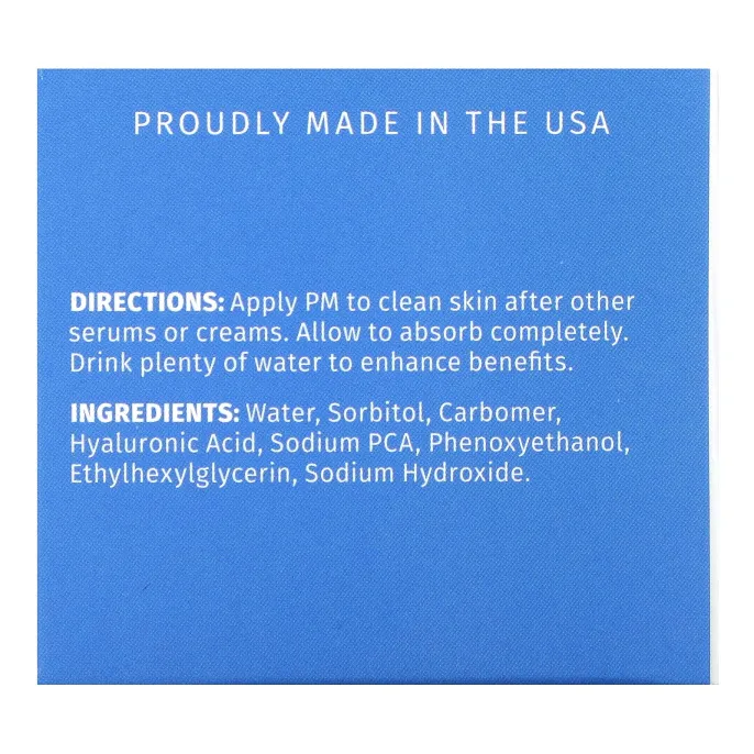 Reviva Labs, InterCell, гиалуроновая кислота, ночной увлажняющий гель, 1,5 унц. (42 г)