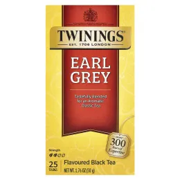 Twinings, Классический чай "Эрл Грей", 25 пакетиков, 1.76 унций (50 г)
